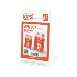 OPS DP 057 A7 Dikey Kart Tutucu Eğimi Ayarlanabilir - 1