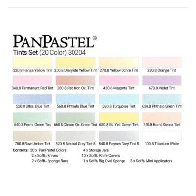 PanPastel Ultra Soft Artist Pastel Boya Tints 20'li Set 30204 - 2