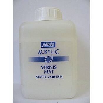 Pebeo Acrylic Matte Varnish Mat Akrilik Vernik 250 ml. - 1