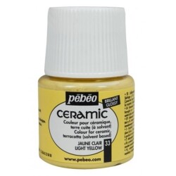 Pebeo Ceramic Seramik Boyası 33 Light Yellow - 1