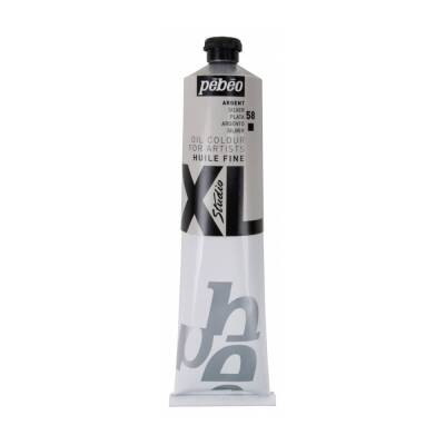 Pebeo Huile Fine XL Yağlı Boya 200 ml. 58 Silver - 1