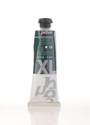 Pebeo Huile Fine XL Yağlı Boya 37 ml. 18 Phthalocyanine Emerald - 1