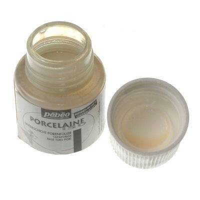 Pebeo Porcelaine 150 Fırınlanabilir Porselen Boyası Filler Undercoat (Gözenek Tıkayıcı Sıvı) - 1