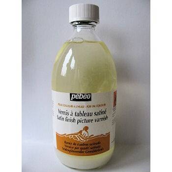 Pebeo Satin Finish Picture Varnish Saten Yağlıboya Verniği 245 ml. - 1