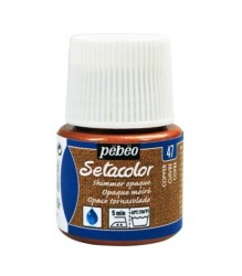 Pebeo Setacolor Shimmer (Pırıltılı) Opak Kumaş Boyası 47 COPPER - 1