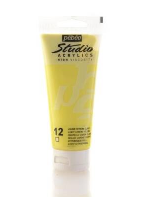 Pebeo Studio Akrilik Boya 100 ml. 12 Light Lemon Yellow - 1