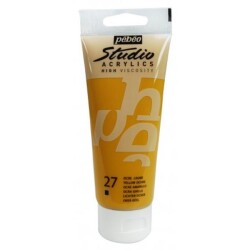 Pebeo Studio Akrilik Boya 100 ml. 27 Yellow Ochre - 1