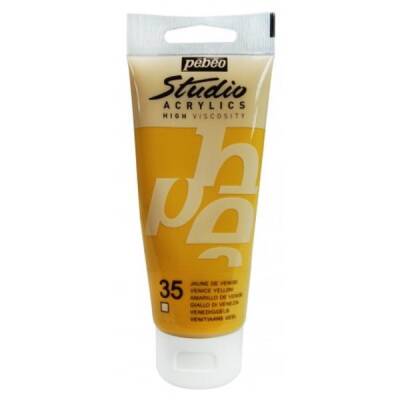 Pebeo Studio Akrilik Boya 100 ml. 35 Venice Yellow - 1