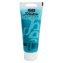 Pebeo Studio Akrilik Boya 100 ml. 358 Iridescent Green Blue - 1