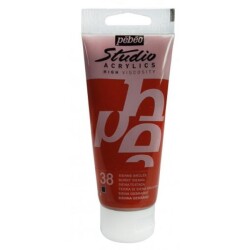 Pebeo Studio Akrilik Boya 100 ml. 38 Burnt Sienna - 1