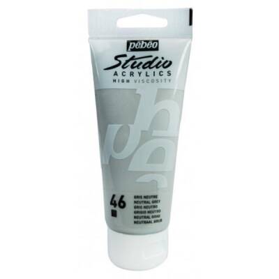 Pebeo Studio Akrilik Boya 100 ml. 46 Neutral Grey - 1