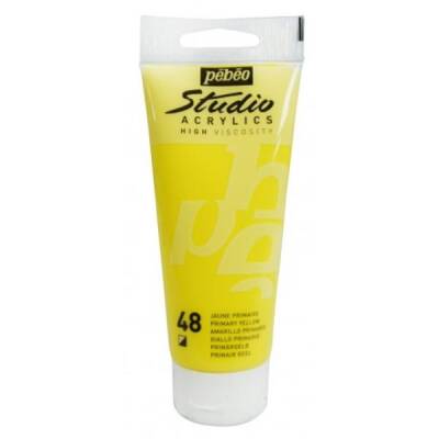 Pebeo Studio Akrilik Boya 100 ml. 48 Primary Yellow - 1