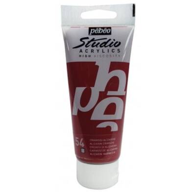 Pebeo Studio Akrilik Boya 100 ml. 54 Alizarin Crimson - 1