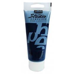 Pebeo Studio Akrilik Boya 100 ml. 56 Prussian Blue Hue - 1