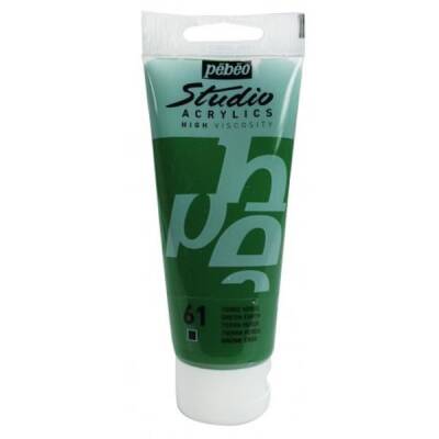 Pebeo Studio Akrilik Boya 100 ml. 61 Green Earth - 1