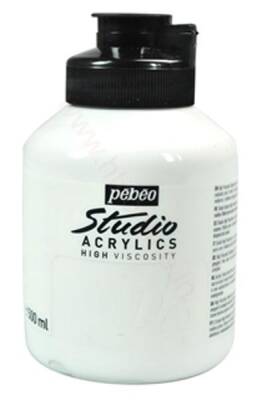 Pebeo Studio Akrilik Boya 500 ml 11 Titanium White - 1