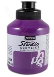 Pebeo Studio Akrilik Boya 500 ml 21 Oriental Violet - 1