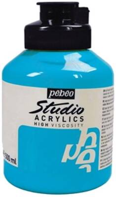 Pebeo Studio Akrilik Boya 500 ml 30 Turquoise Blue - 1