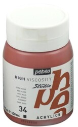 Pebeo Studio Akrilik Boya 500 ml 34 Red Ochre - 1