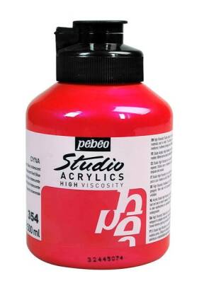 Pebeo Studio Akrilik Boya 500 ml 354 Iridescent Red Blue - 1