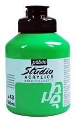 Pebeo Studio Akrilik Boya 500 ml 43 Cadmium Green Hue - 1