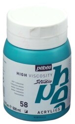 Pebeo Studio Akrilik Boya 500 ml 58 Turquoise Green - 1