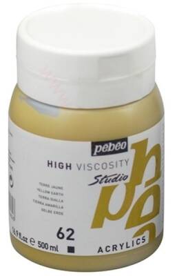 Pebeo Studio Akrilik Boya 500 ml 62 Yellow Earth - 1