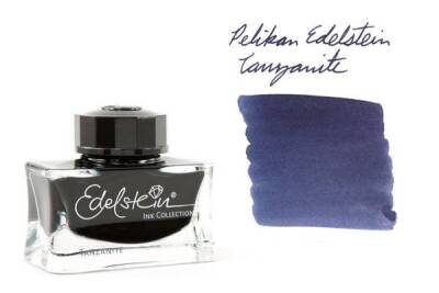 Pelikan Edelstein Mürekkep 50 ml. TANZANITE (BLUE-BLACK) - 1