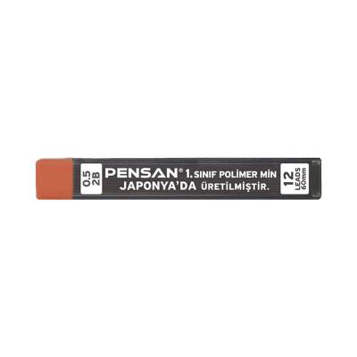 Pensan 1. Sınıf Polimer Kalem Ucu 0.5 mm Min 2B - 1