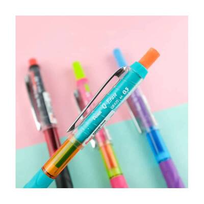 Pentel Q-Erase Silgili Versatil Kalem 0.5 mm Pembe QE425-P - 2