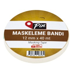 Pin Maskeleme Bandı 12 mm x 40 mt - 1