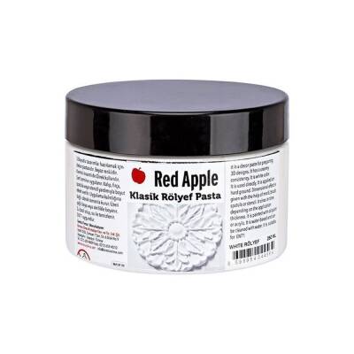 Red Apple Beyaz Rölyef Pasta 250 ml - 1