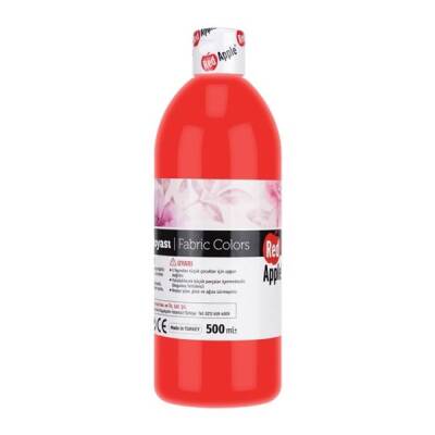 Red Apple Kumaş Boyası 500 ml. KIRMIZI - 1