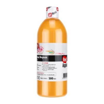 Red Apple Metalik Kumaş Boyası 500 ml. M.TURUNCU - 1