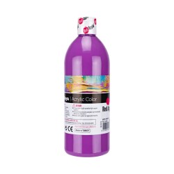 Red Apple Neon Akrilik Boya 500 ml Mor - 1