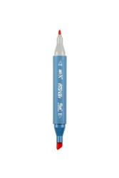 Rich Art-X Sketch Marker Duo Çift Uçlu Marker Kalem 193 Red - 3