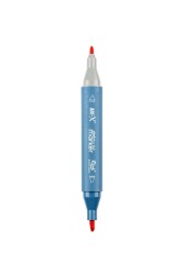 Rich Art-X Sketch Marker Duo Çift Uçlu Marker Kalem 205 Pale Red - 3