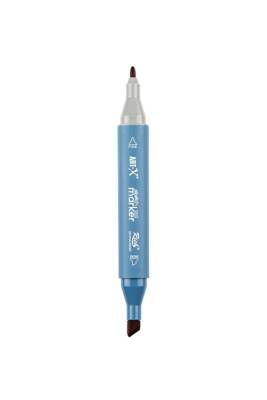 Rich Art-X Sketch Marker Duo Çift Uçlu Marker Kalem 216 Purple Red - 3