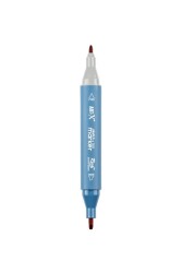 Rich Art-X Sketch Marker Duo Çift Uçlu Marker Kalem 218 Rose Red - 3