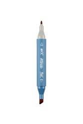 Rich Art-X Sketch Marker Duo Çift Uçlu Marker Kalem 220 Wine Red - 3