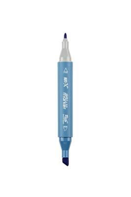 Rich Art-X Sketch Marker Duo Çift Uçlu Marker Kalem 2925 Old Wooden Blue - 3