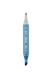 Rich Art-X Sketch Marker Duo Çift Uçlu Marker Kalem 298 Doll Blue - 3