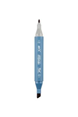 Rich Art-X Sketch Marker Duo Çift Uçlu Marker Kalem 405 Black Grey - 3