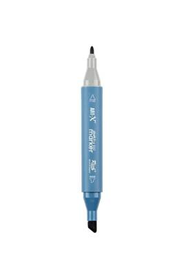 Rich Art-X Sketch Marker Duo Çift Uçlu Marker Kalem 444 Blue Grey - 3