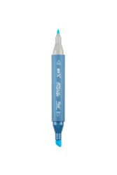 Rich Art-X Sketch Marker Duo Çift Uçlu Marker Kalem 9421 Powder Blue - 3