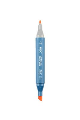 Rich Art-X Sketch Marker Duo Çift Uçlu Marker Kalem B.O.C Bright Orange - 3