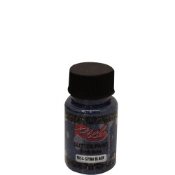 Rich Glitter Paint Simli Boya 50 cc. 9024 SİYAH - 1