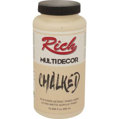 Rich Multi Decor Chalked Akrilik Boya 500 cc. 4510 PARİS KETENİ - 1