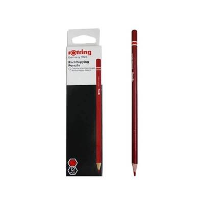 Rotring Kırmızı Kopya Kalemi 12 Adet - 1