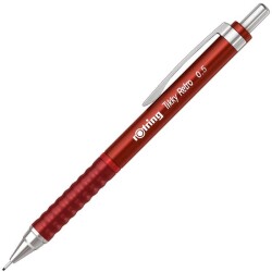 Rotring Tikky Retro Versatil Kalem 0.5 mm Metalik Kırmızı - 1